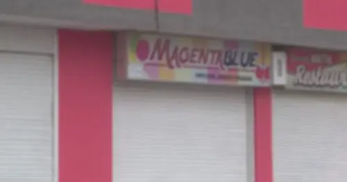 MAGENTA BLUE MAGENTA BLUE